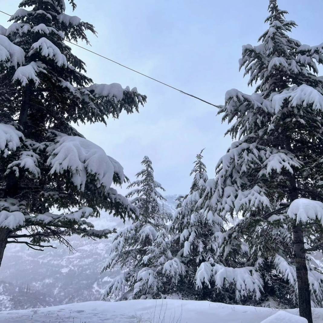 Dondurucu soğuk altındaki Konya’da kar için yeni tarih verildi 9